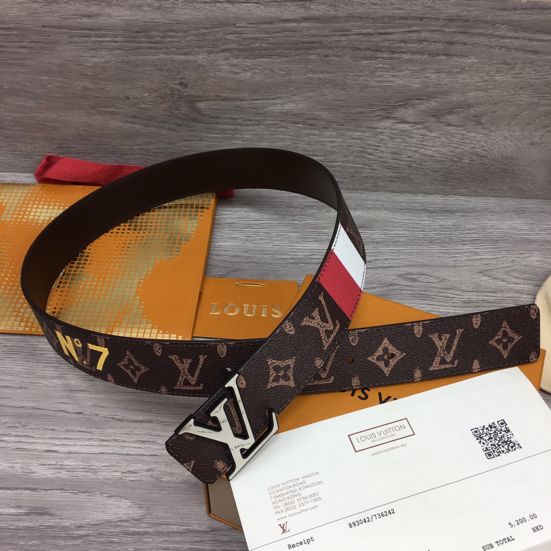Louis Vuitton Shape 40MM Reversible Belt - DopestKickz