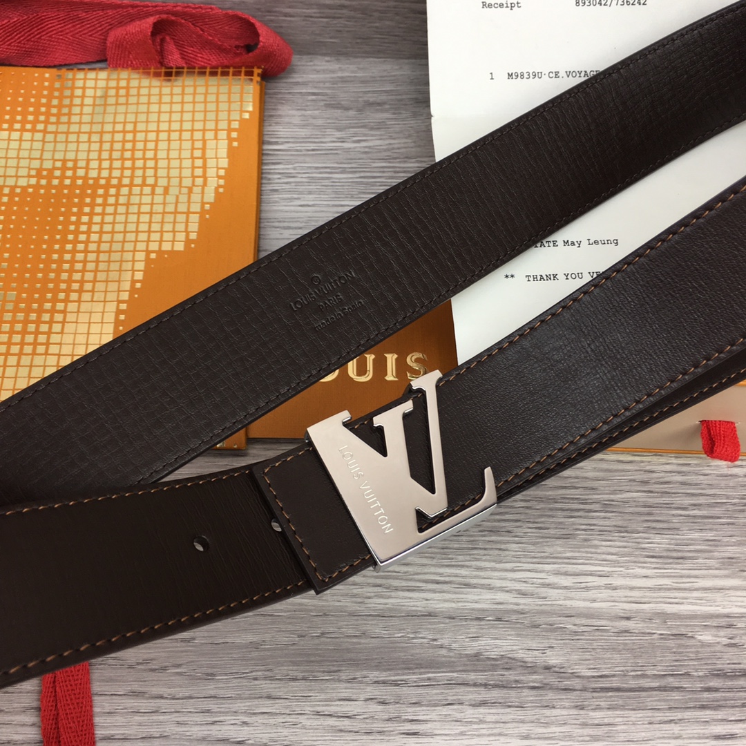 Louis Vuitton Shape 40MM Reversible Belt - DopestKickz