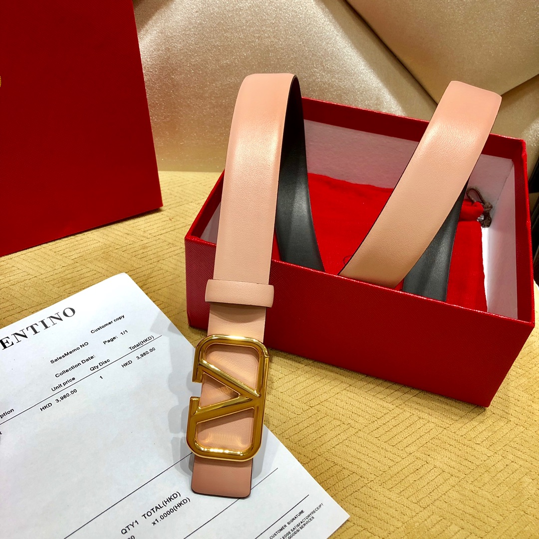 Valenti  VLogo Signature 30MM Reversible Belt - DopestKickz