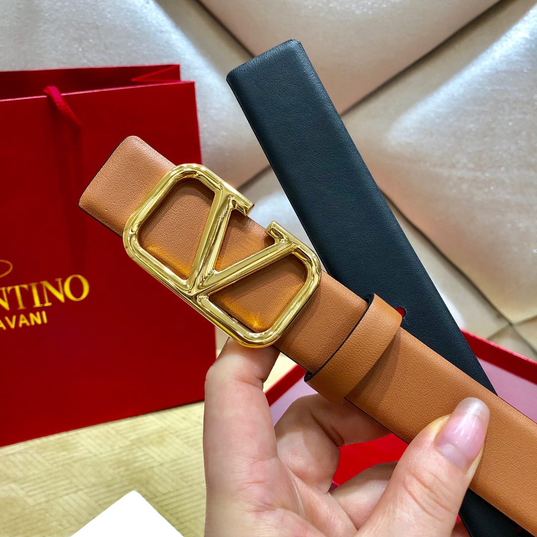 Valenti  VLogo Signature 30MM Reversible Belt - DopestKickz