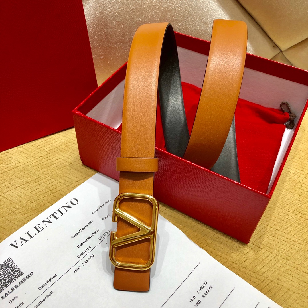 Valenti  VLogo Signature 30MM Reversible Belt - DopestKickz