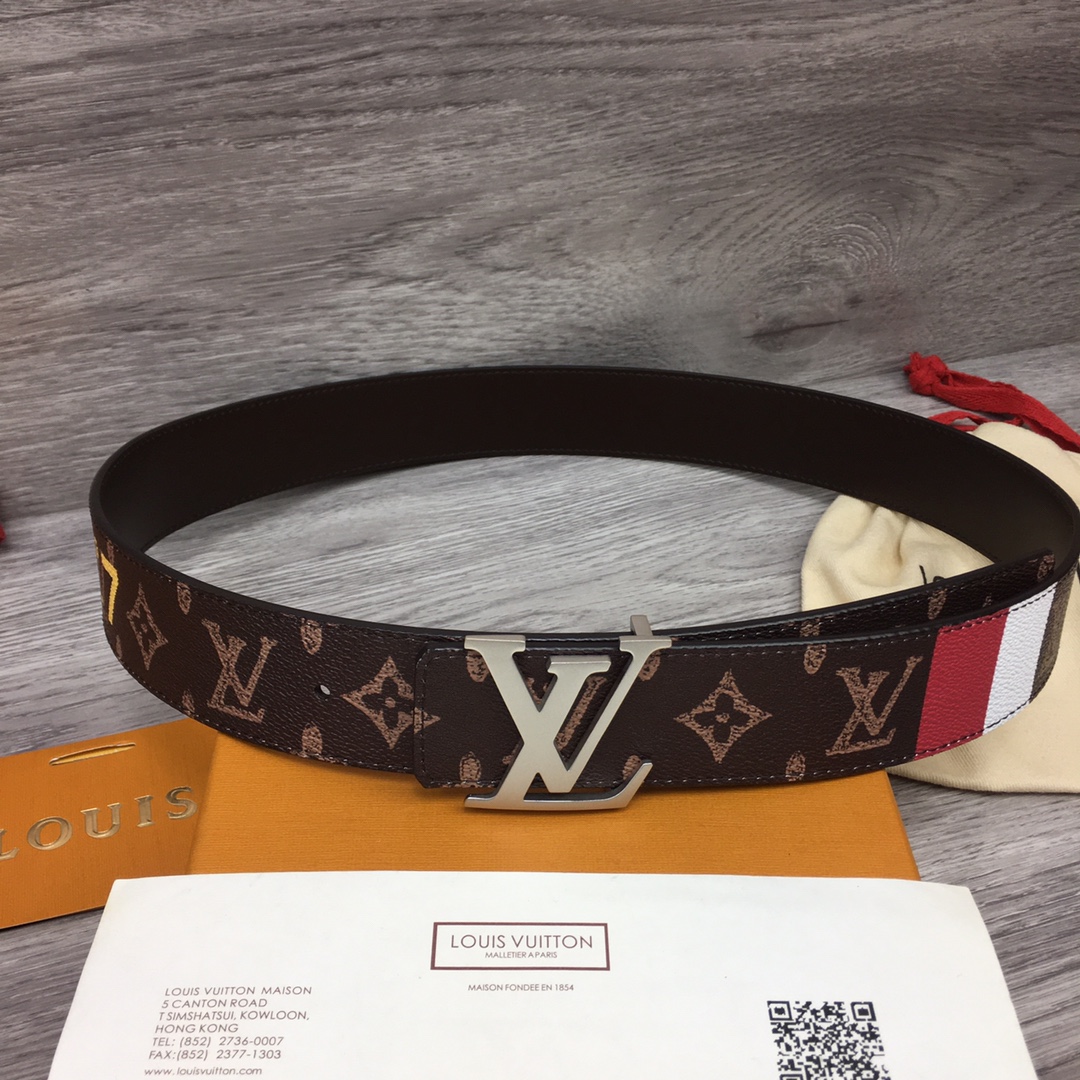 Louis Vuitton Shape 40MM Reversible Belt - DopestKickz