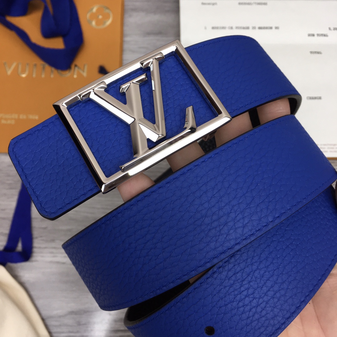 Louis Vuitton Shape 40MM Reversible Belt - DopestKickz