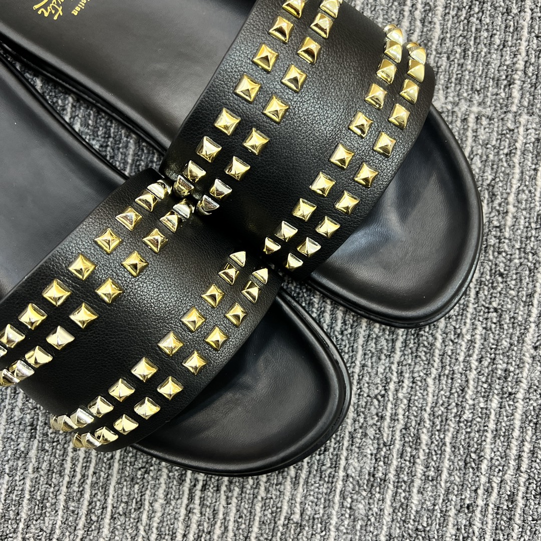 Christian Louboutin  Men Slippers Flats - DopestKickz