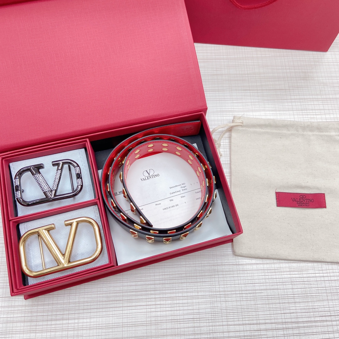 Valenti VLogo Signature 40MM  Belt - DopestKickz