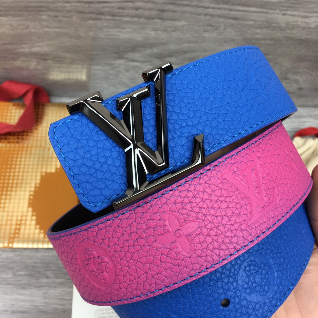 Louis Vuitton Gradient Shape 40MM Reversible Belt - DopestKickz