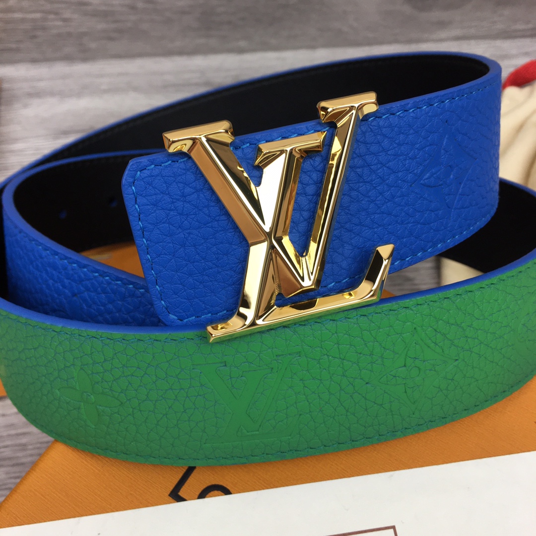 Louis Vuitton Gradient Shape 40MM Reversible Belt - DopestKickz