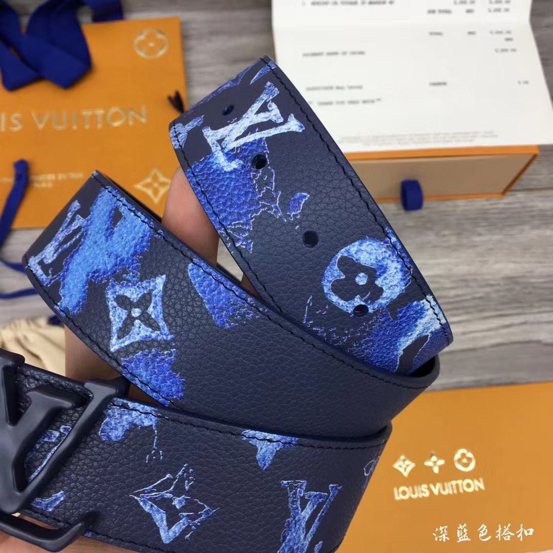 Louis Vuitton Gradient Shape 40MM Reversible Belt - DopestKickz