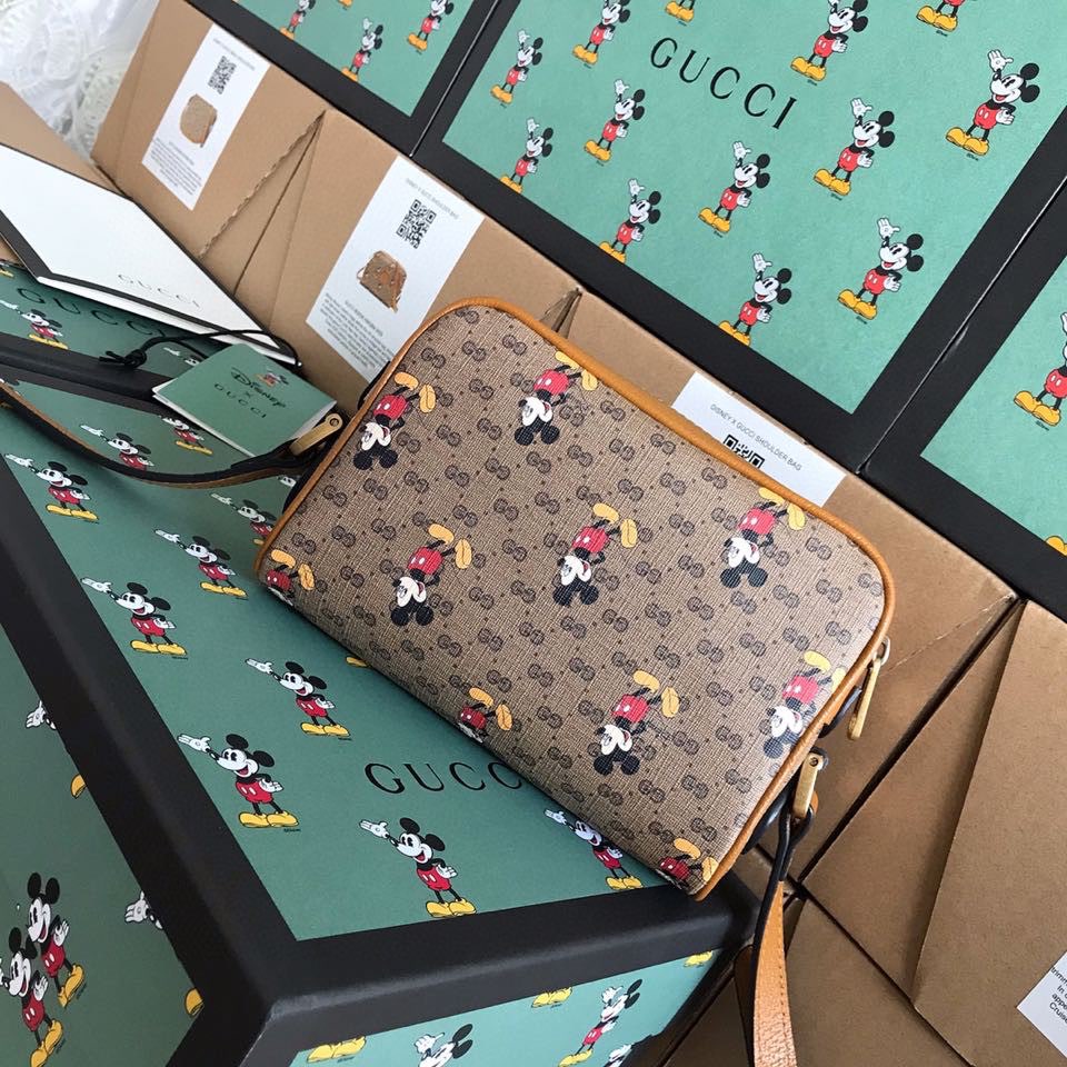 Gucci  GG Mickey  Shoulder Bag(17.5/12/5CM) - DopestKickz