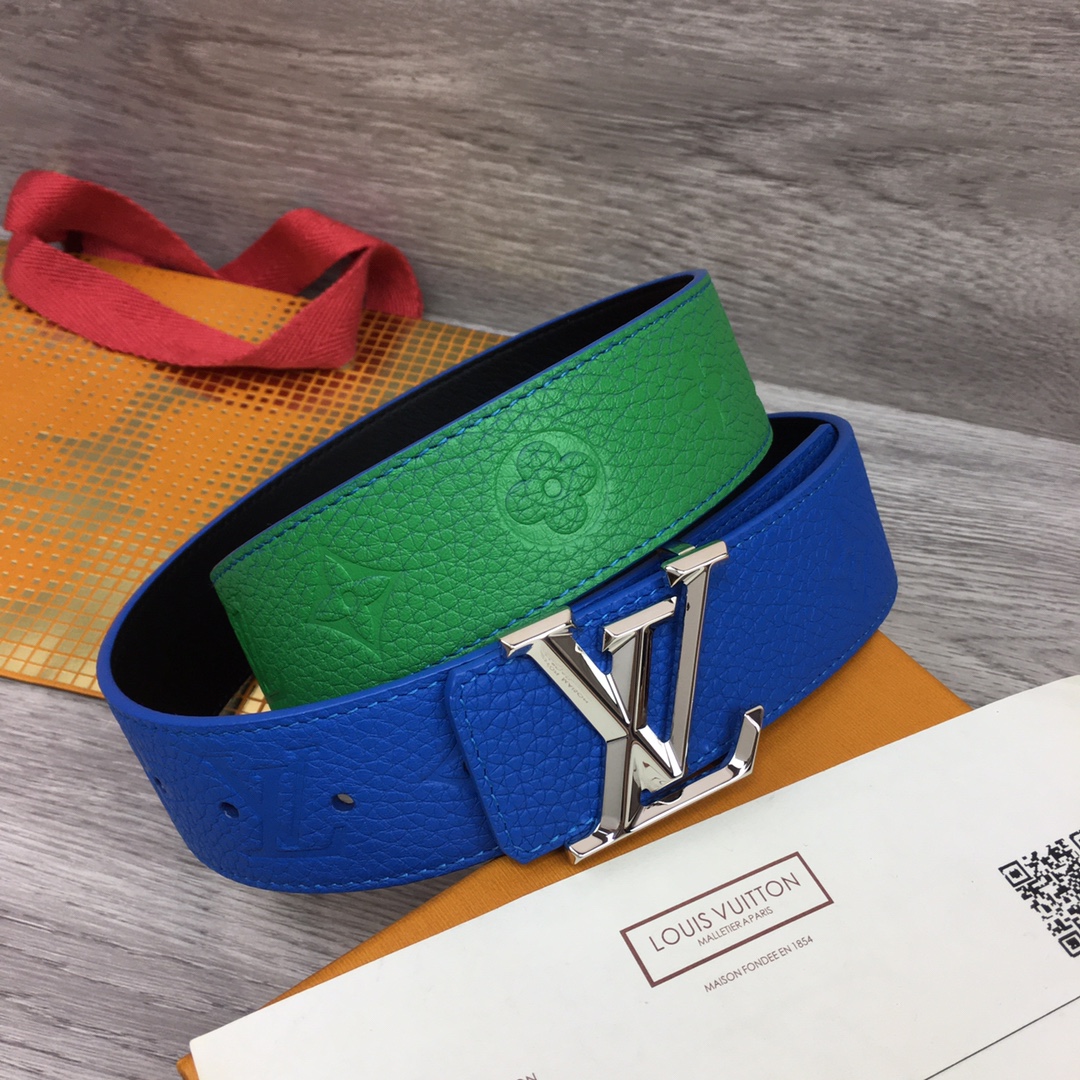 Louis Vuitton Gradient Shape 40MM Reversible Belt - DopestKickz