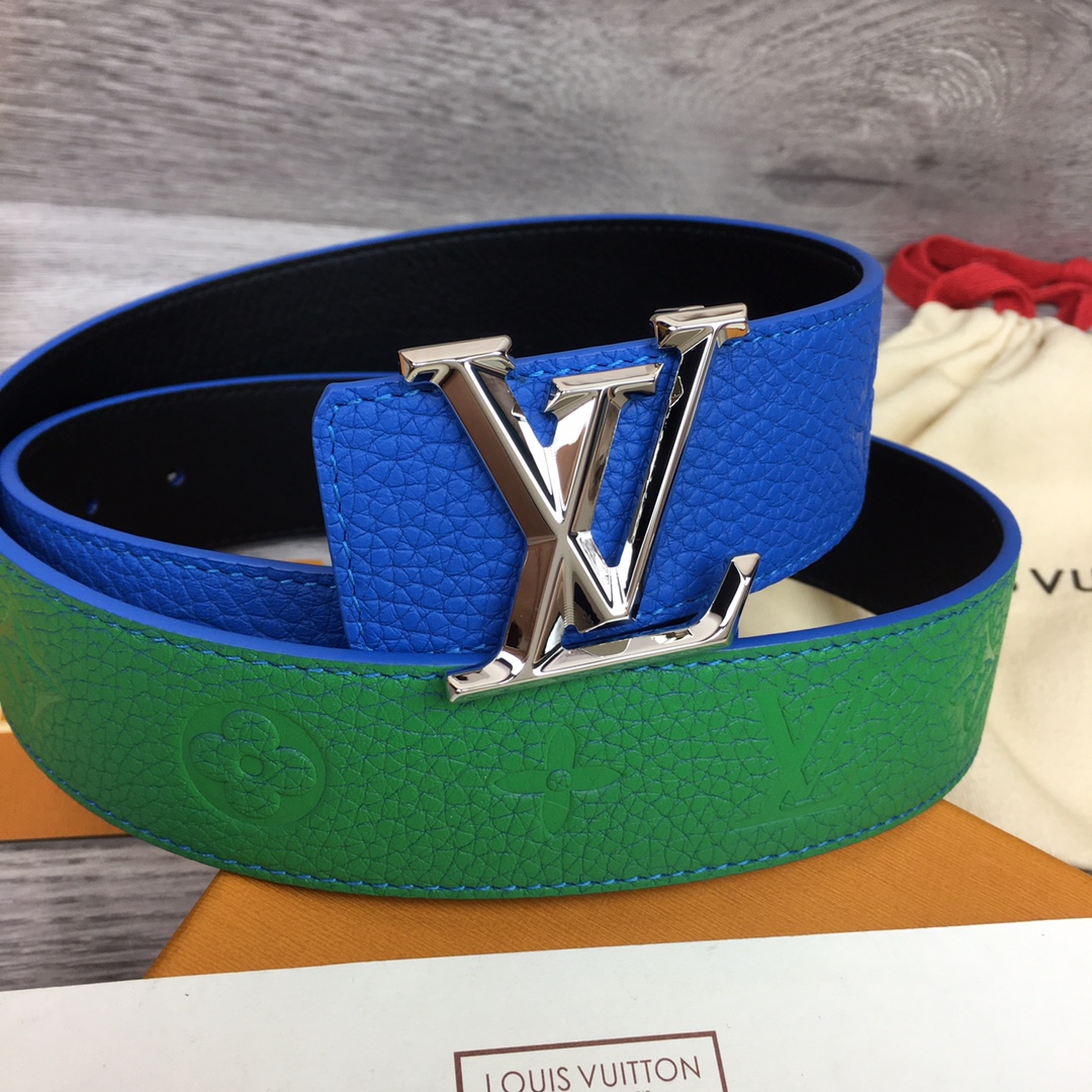 Louis Vuitton Gradient Shape 40MM Reversible Belt - DopestKickz