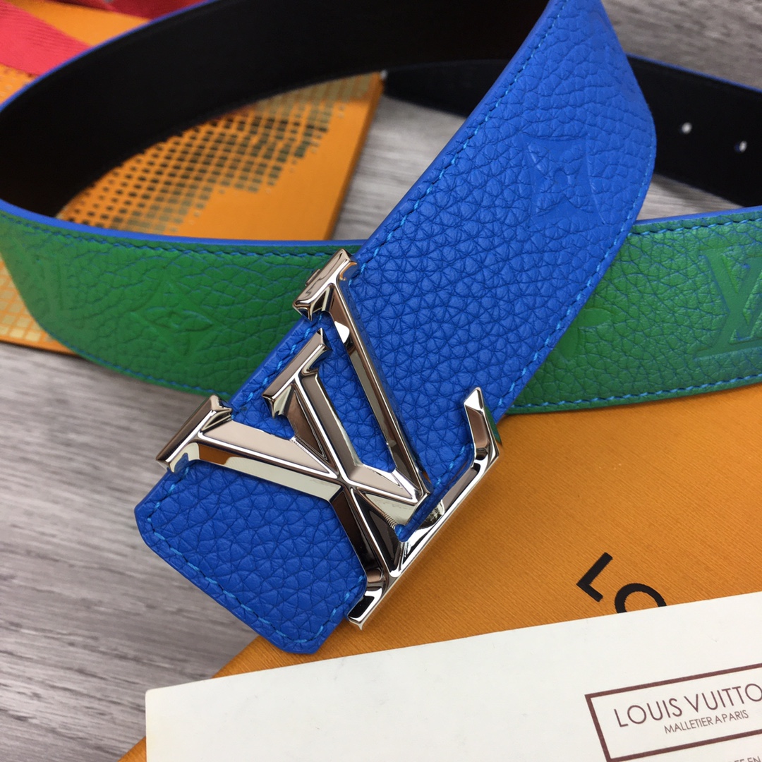 Louis Vuitton Gradient Shape 40MM Reversible Belt - DopestKickz