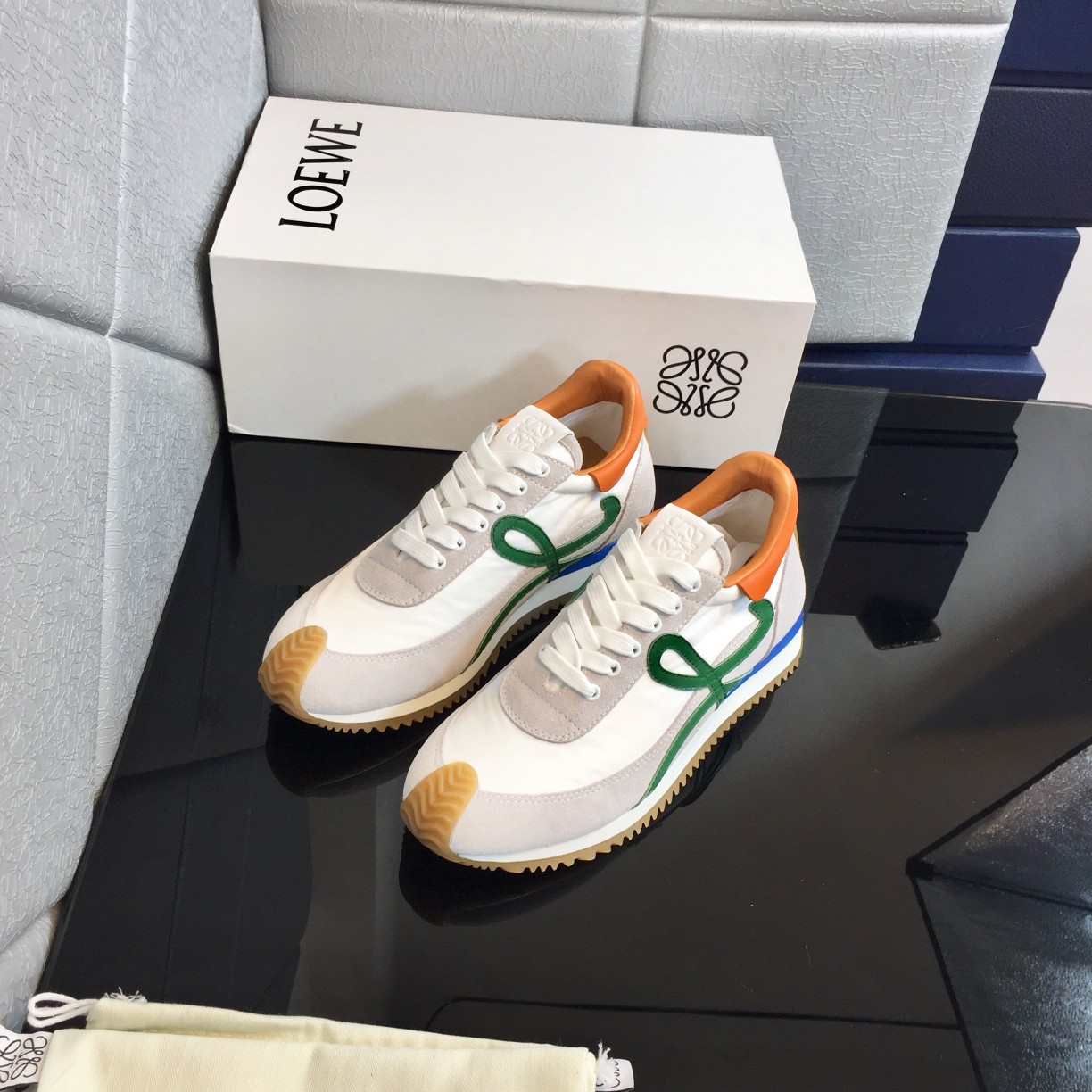Loewe Flow Runner In Calfskin - DopestKickz