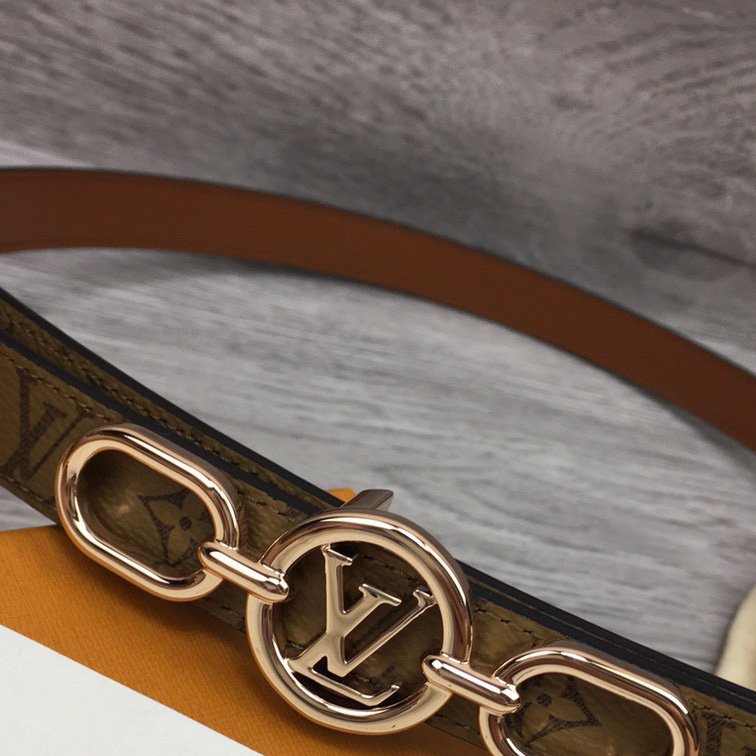 Louis Vuitton Squared LV 20mm Belt - DopestKickz