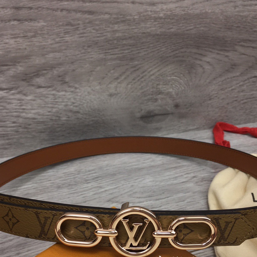 Louis Vuitton Squared LV 20mm Belt - DopestKickz