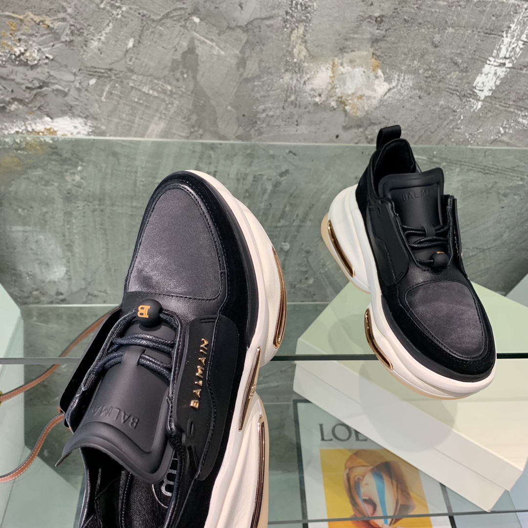 Balmain B-Bold Low-Top Sneakers - DopestKickz