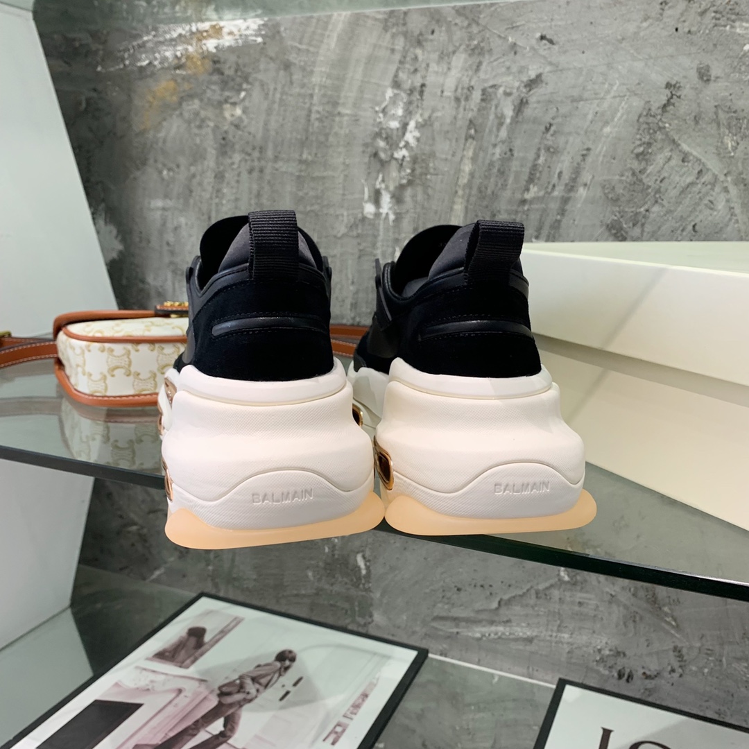 Balmain B-Bold Low-Top Sneakers - DopestKickz