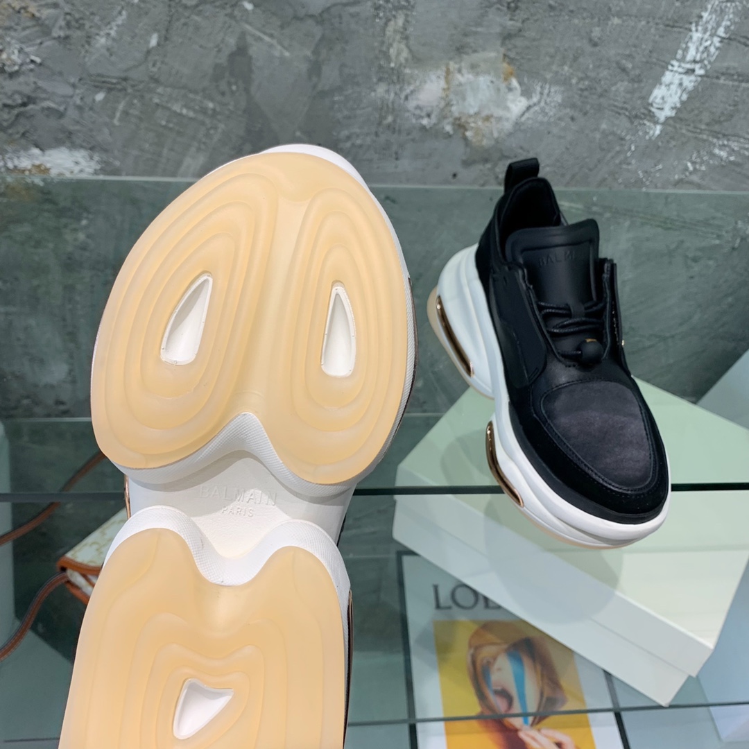 Balmain B-Bold Low-Top Sneakers - DopestKickz