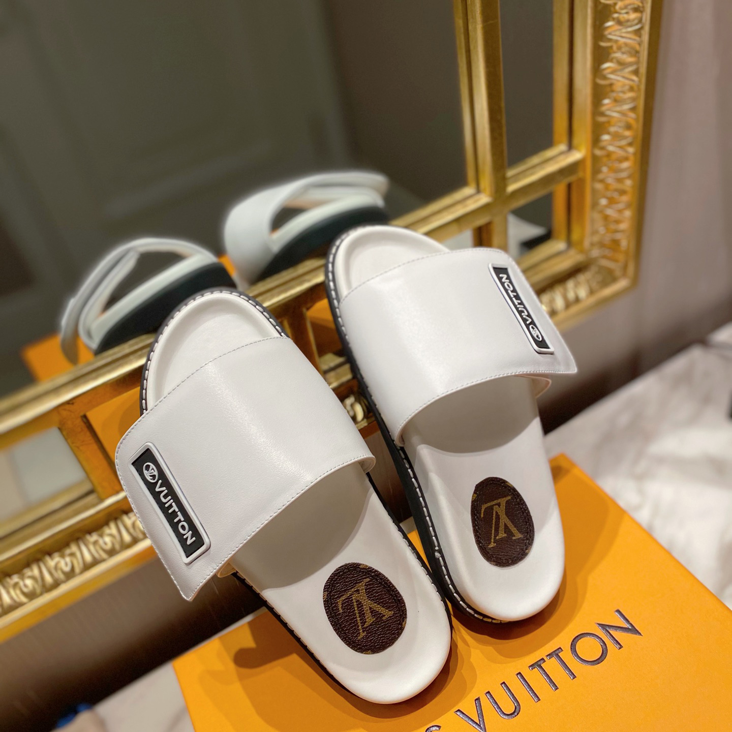 Louis Vuitton Monogram Slipper - DopestKickz