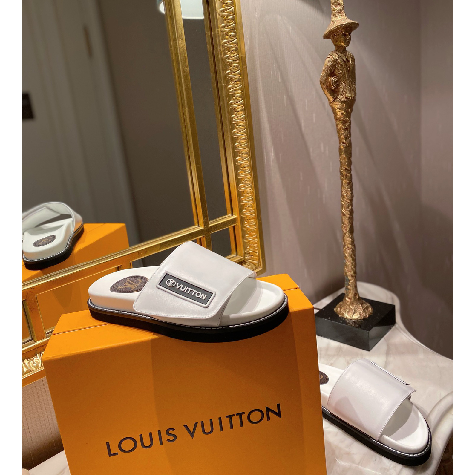 Louis Vuitton Monogram Slipper - DopestKickz