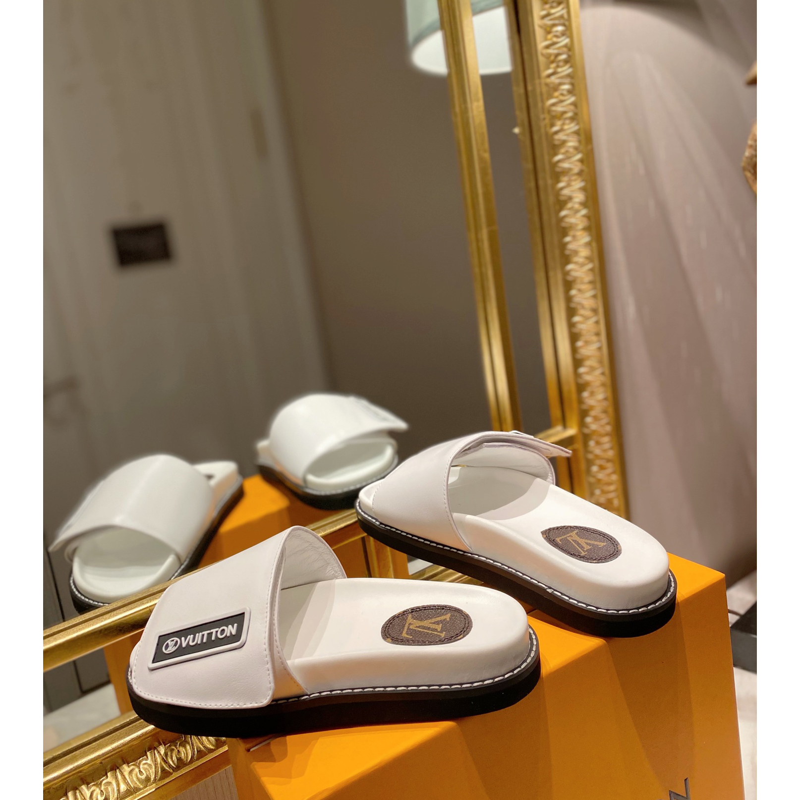 Louis Vuitton Monogram Slipper - DopestKickz