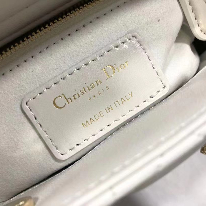 Dior Lady D-Lite Handbag（17-15-7CM） - DopestKickz