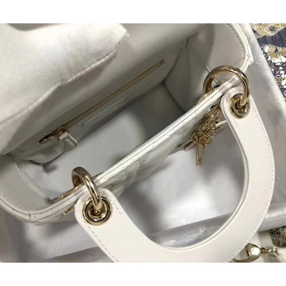 Dior Lady D-Lite Handbag（17-15-7CM） - DopestKickz