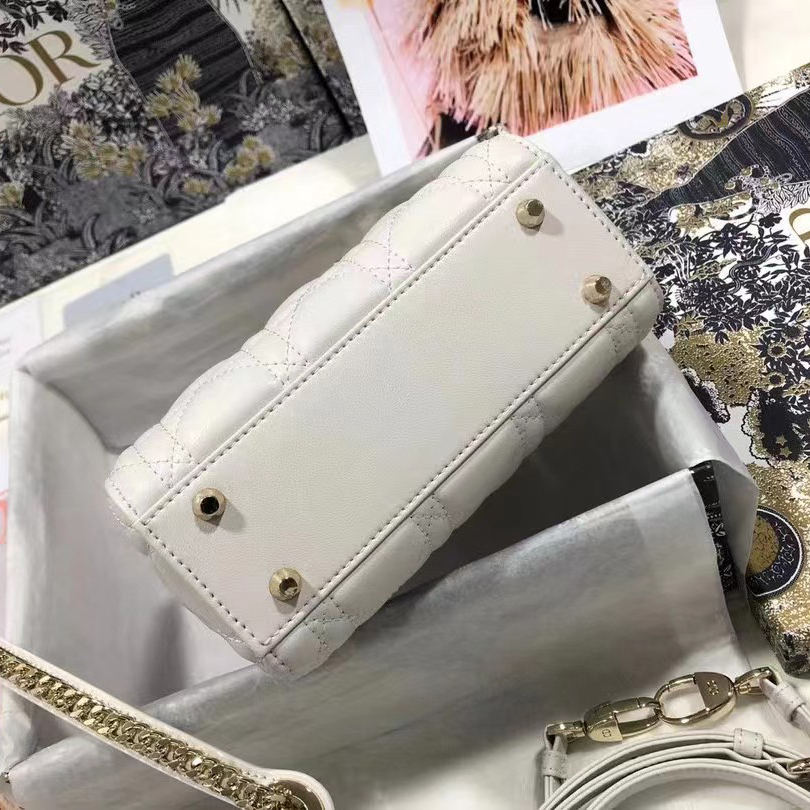 Dior Lady D-Lite Handbag（17-15-7CM） - DopestKickz