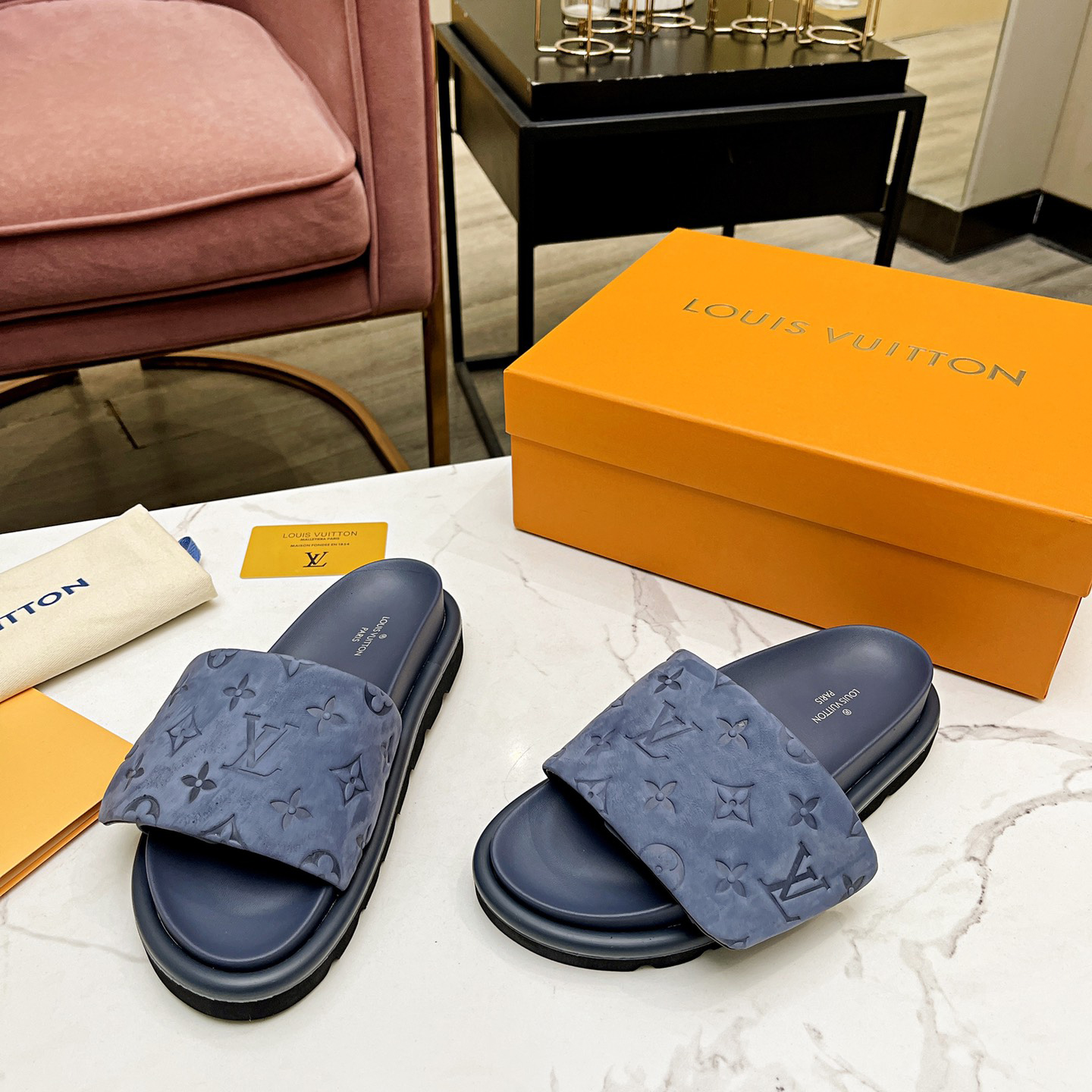 Louis Vuitton Pool Pillow Comfort Mules - DopestKickz