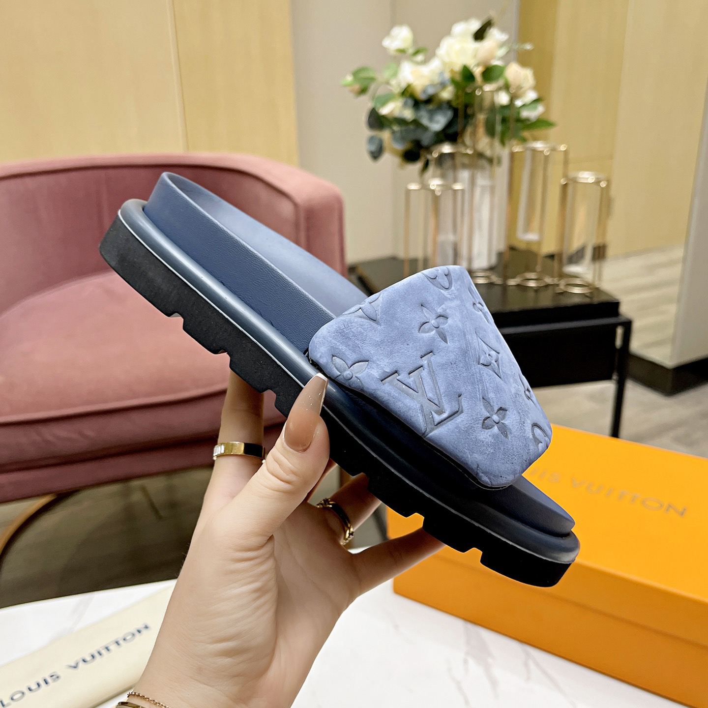 Louis Vuitton Pool Pillow Comfort Mules - DopestKickz