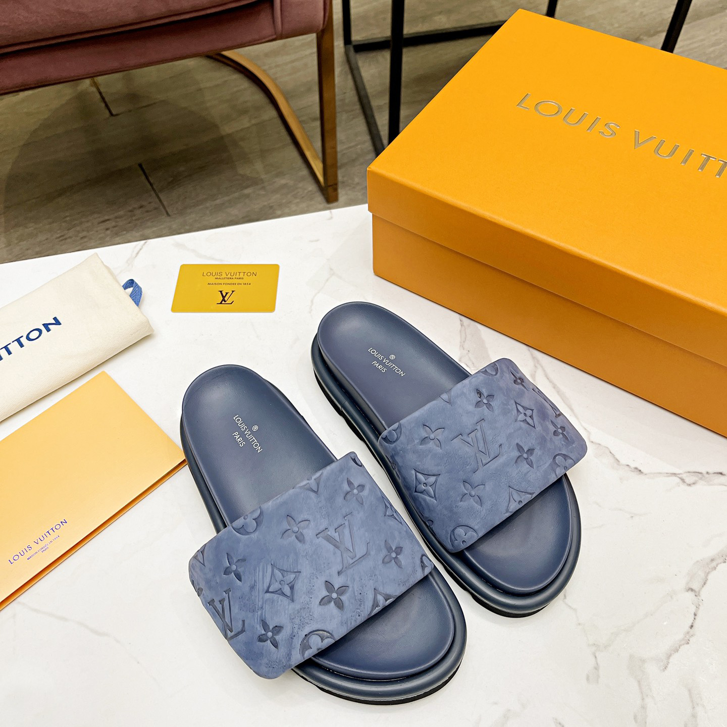Louis Vuitton Pool Pillow Comfort Mules - DopestKickz
