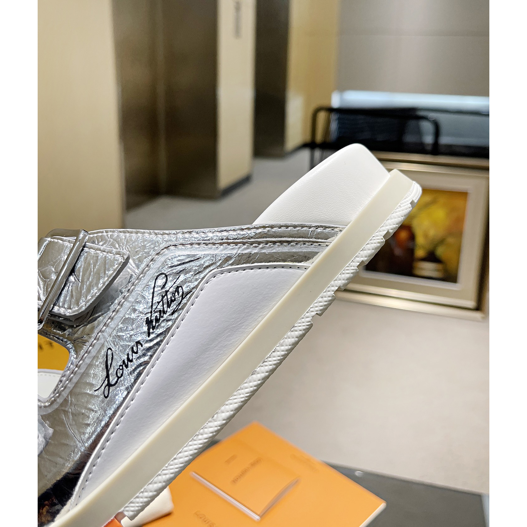 Louis Vuitton Men's Trainer Slippers - DopestKickz