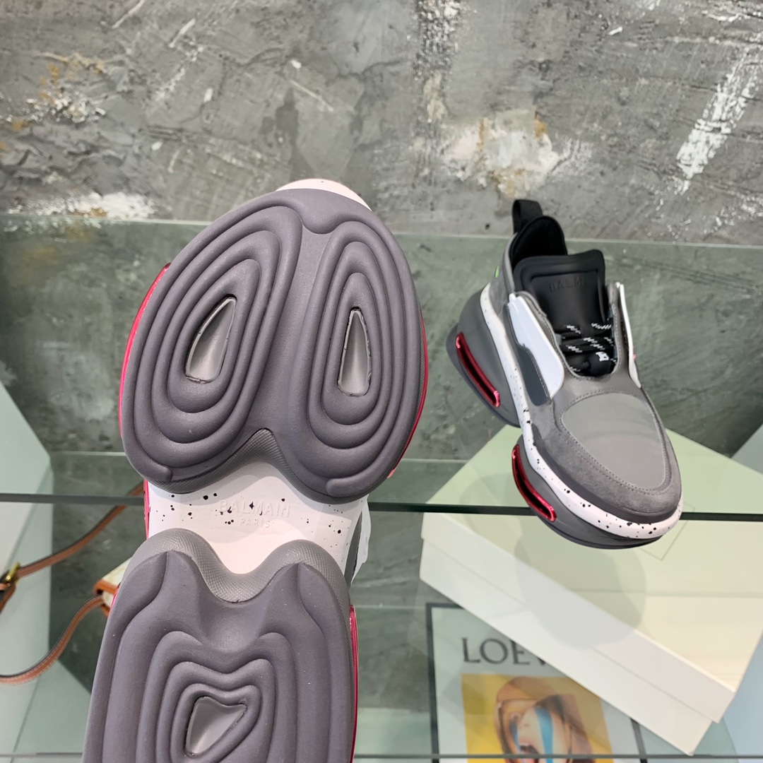 Balmain B-Bold Low-Top Sneakers - DopestKickz