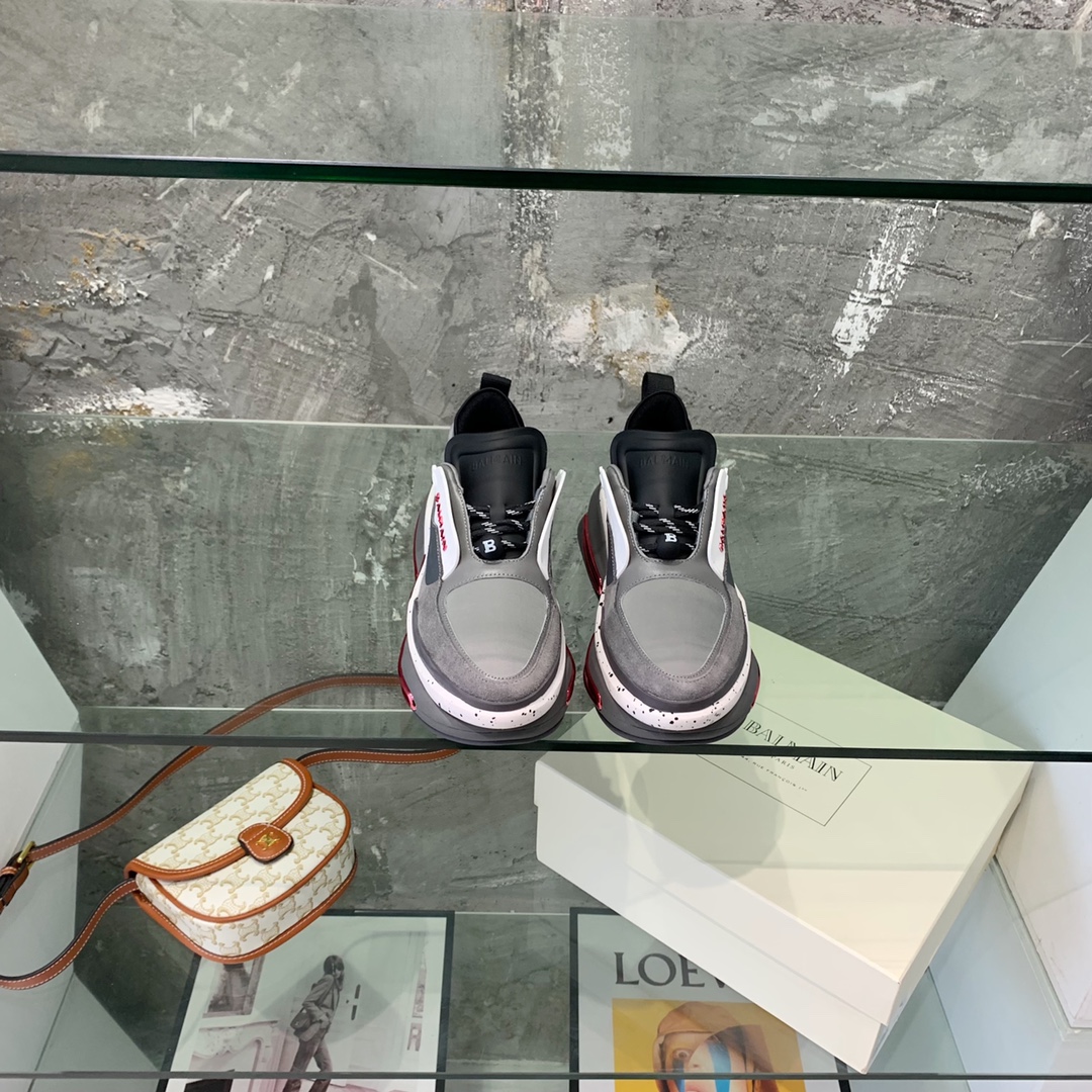 Balmain B-Bold Low-Top Sneakers - DopestKickz