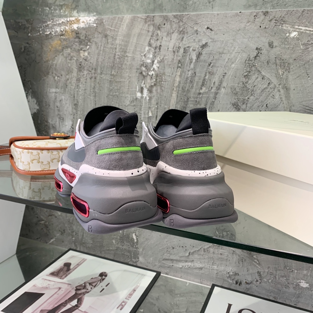 Balmain B-Bold Low-Top Sneakers - DopestKickz