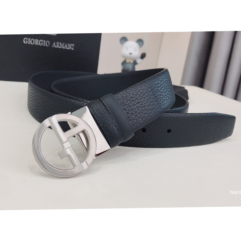 Armani Reversible Leather Belt  35mm - DopestKickz