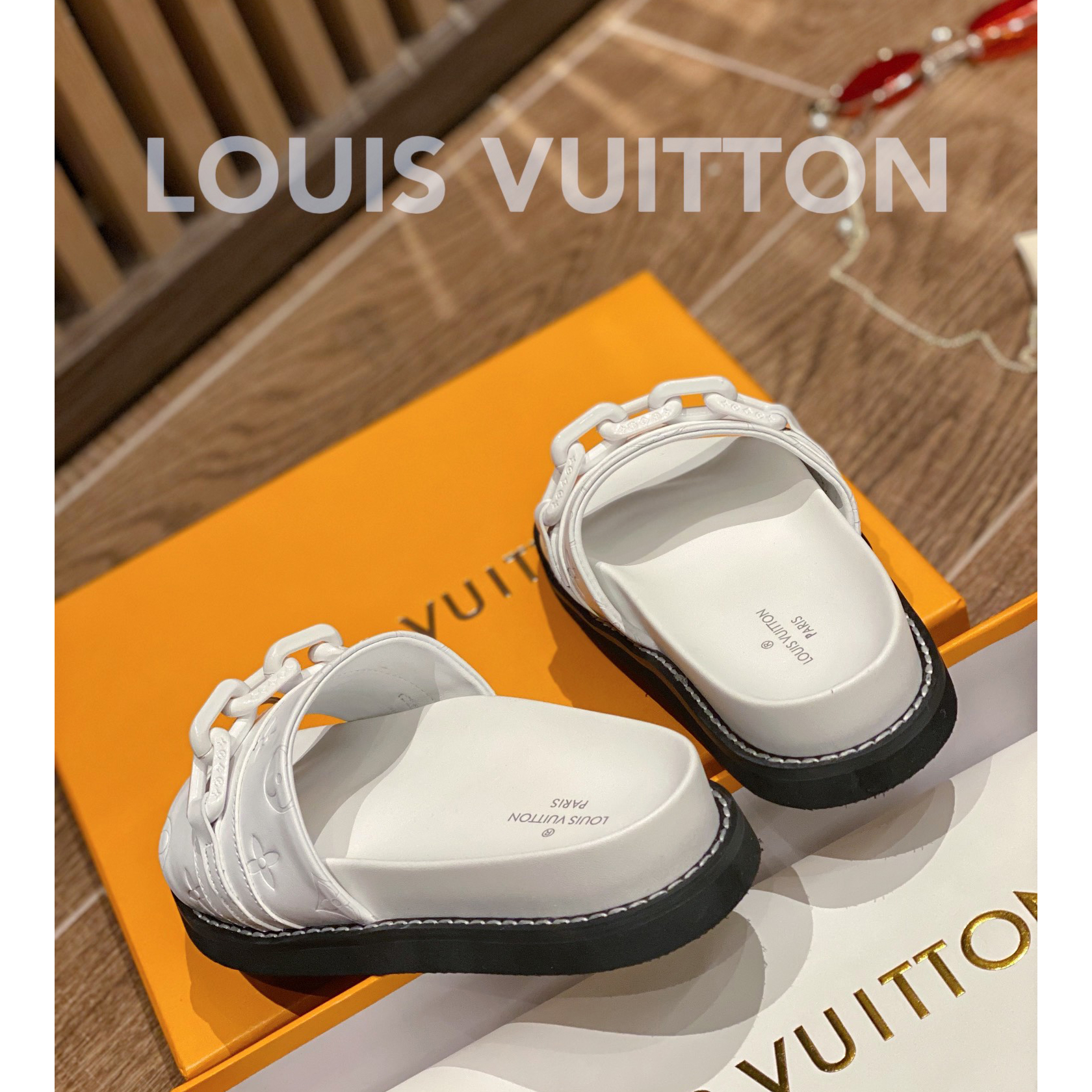 Louis Vuitton Monogram Slipper - DopestKickz