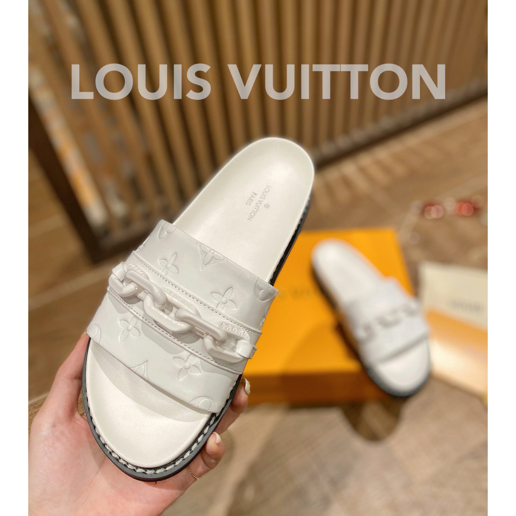 Louis Vuitton Monogram Slipper - DopestKickz