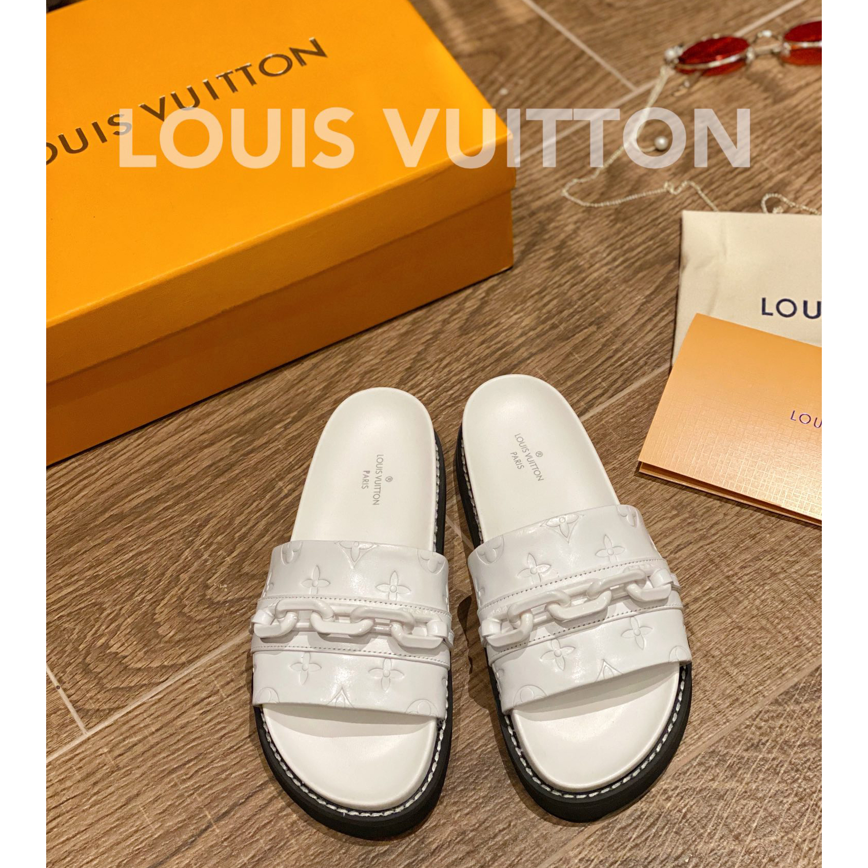 Louis Vuitton Monogram Slipper - DopestKickz