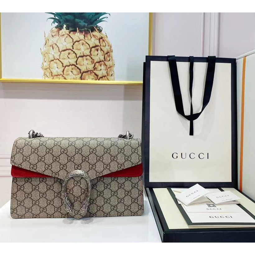 Gucci  Dionysus GG Small Shoulder Bag(28-17-9cm) - DopestKickz