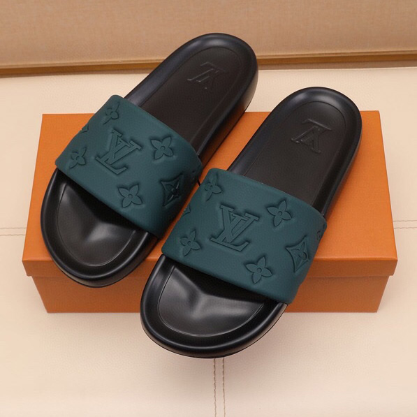 Louis Vuitton Monogram Slippers - DopestKickz