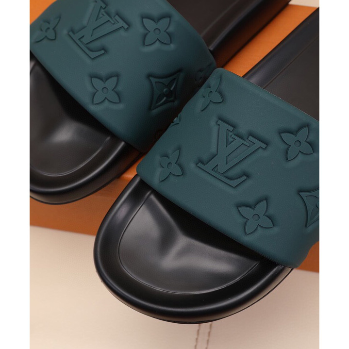 Louis Vuitton Monogram Slippers - DopestKickz
