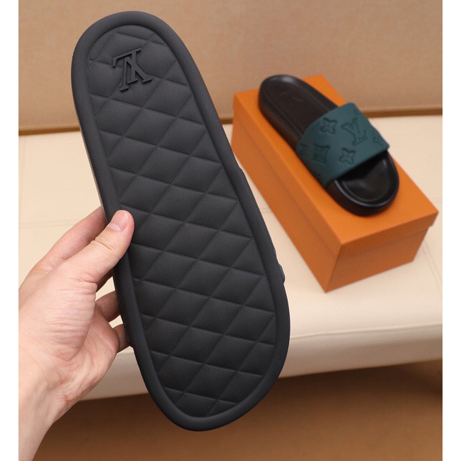 Louis Vuitton Monogram Slippers - DopestKickz