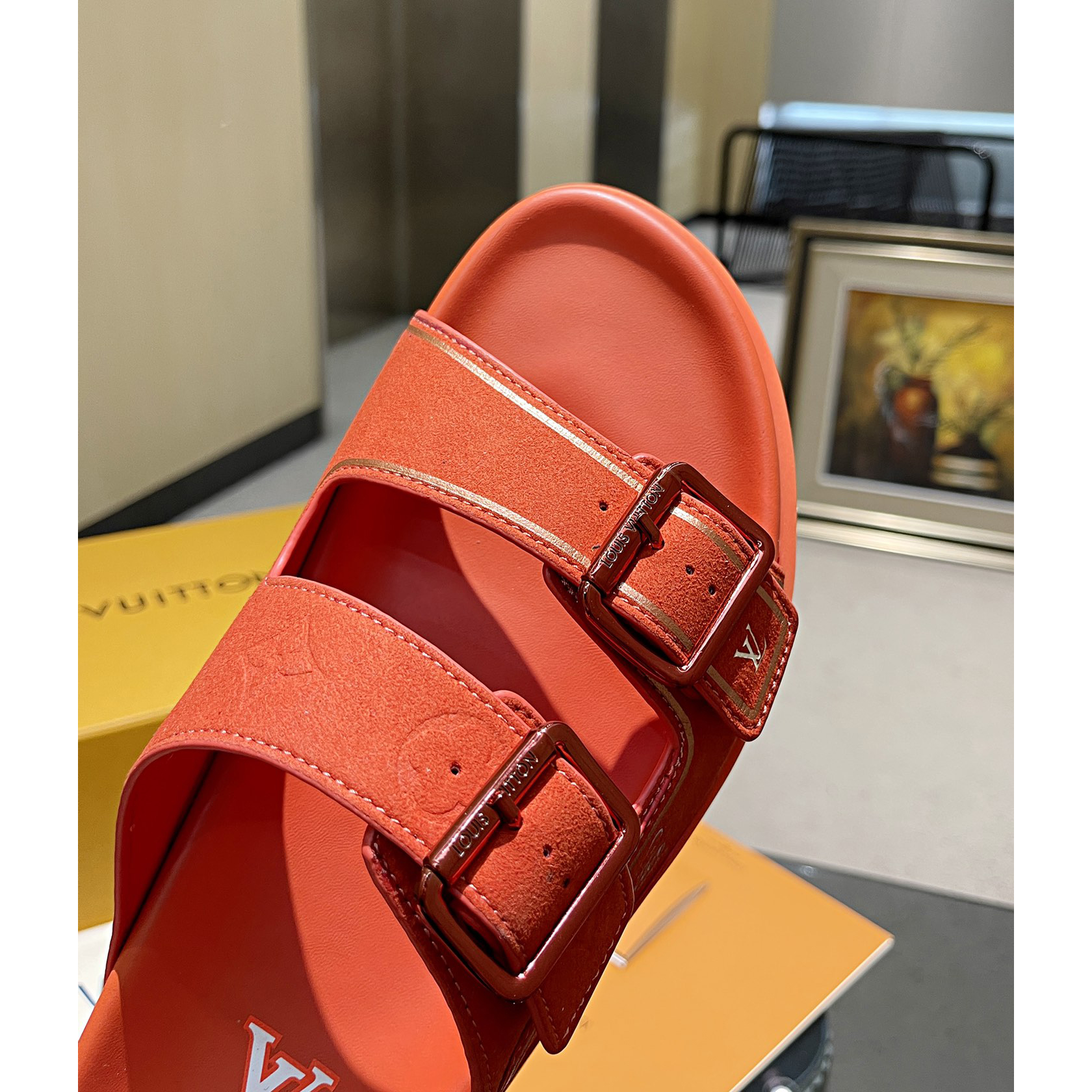 Louis Vuitton Men's Trainer Slippers - DopestKickz