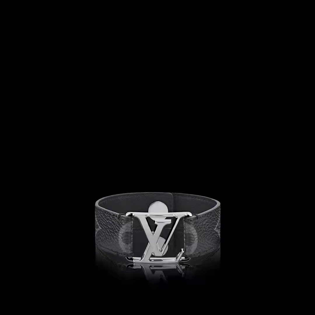 Louis Vuitton Monogram Leather Bracelet - DopestKickz