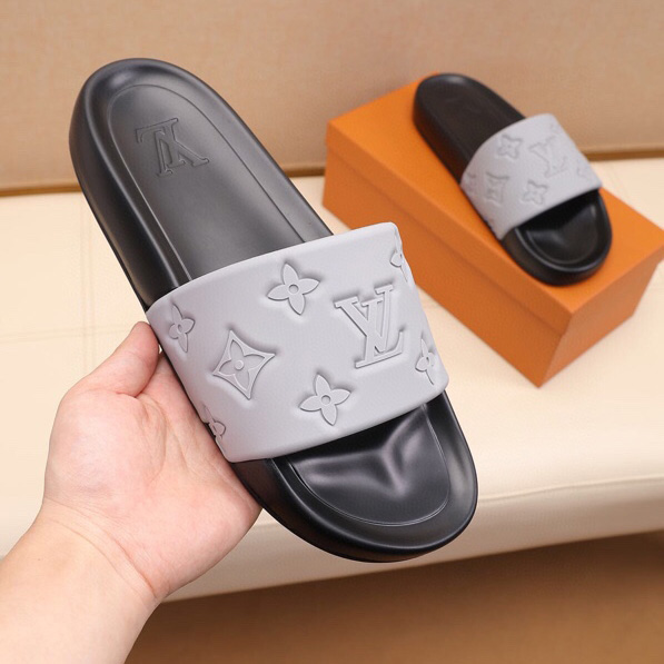 Louis Vuitton Monogram Slippers - DopestKickz