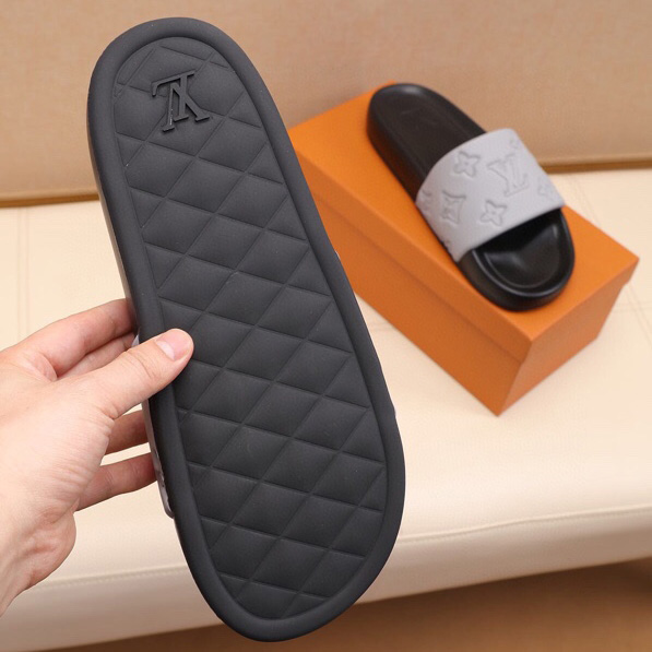 Louis Vuitton Monogram Slippers - DopestKickz