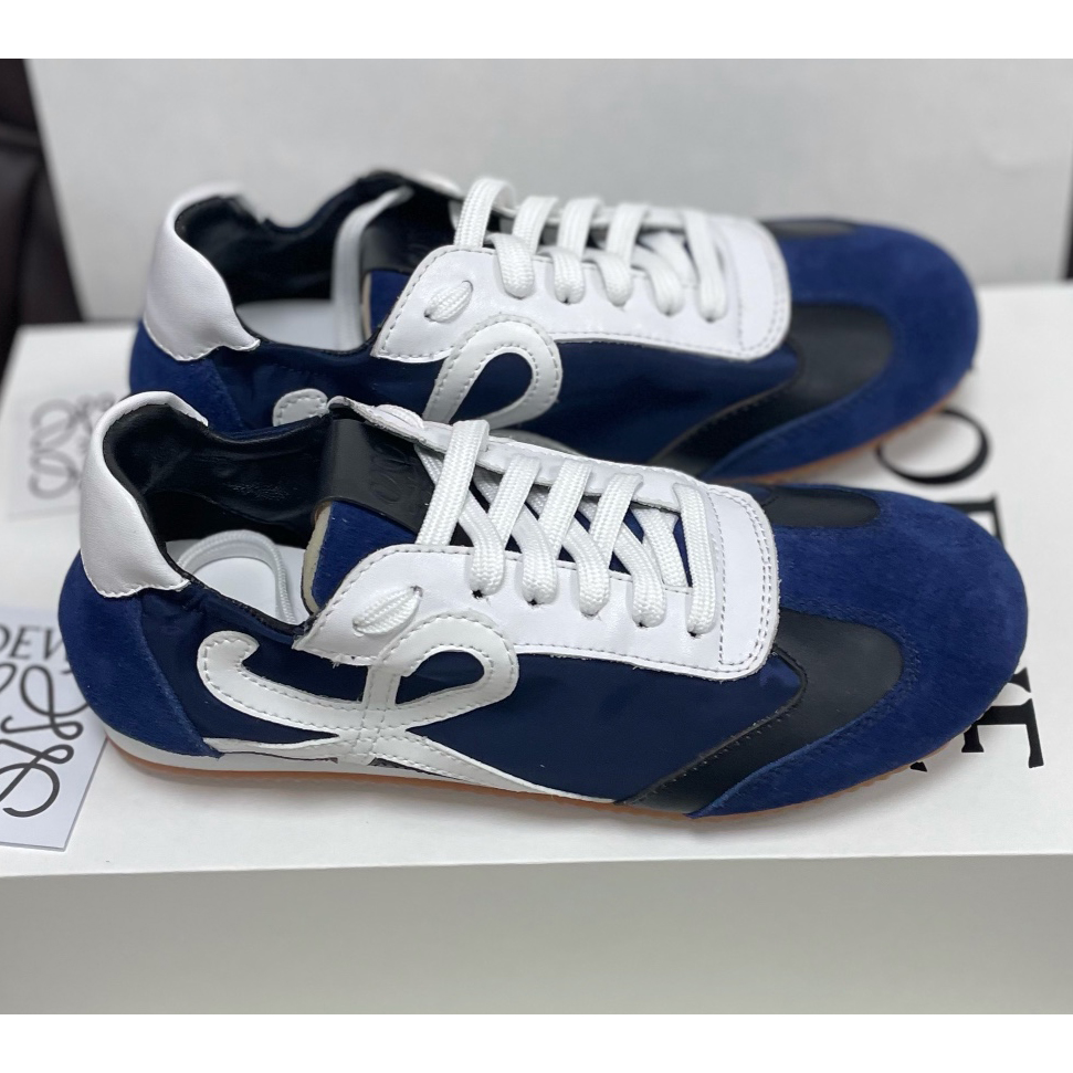 Loewe Ballet Runner In Nylon And Calfskin - DopestKickz