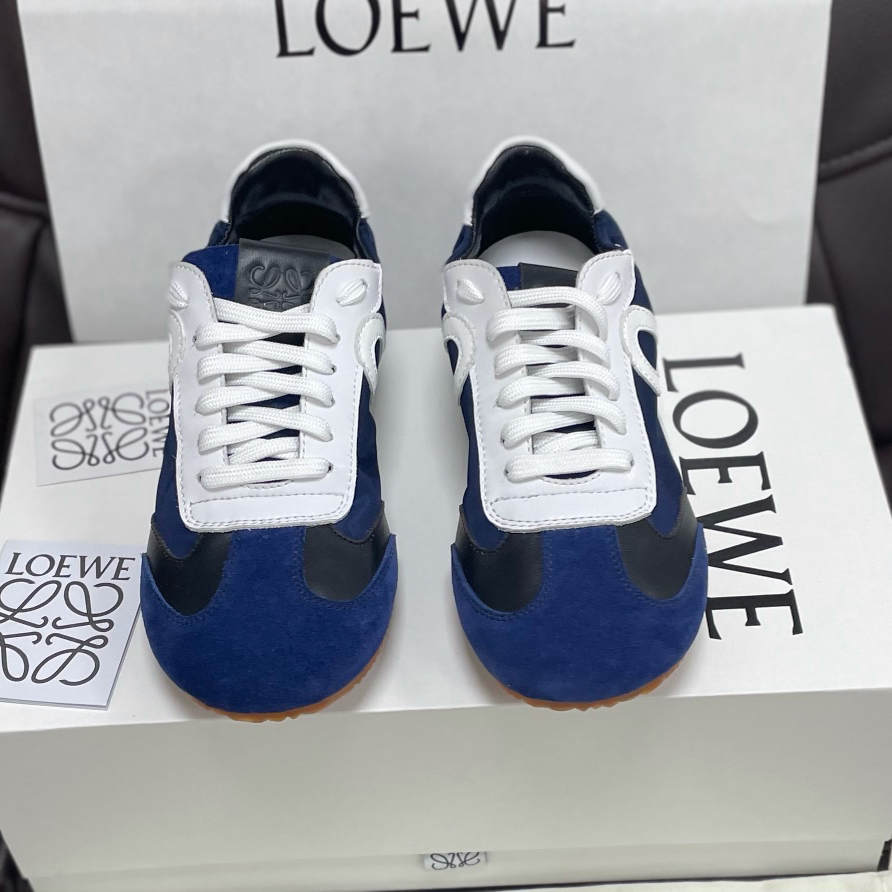 Loewe Ballet Runner In Nylon And Calfskin - DopestKickz