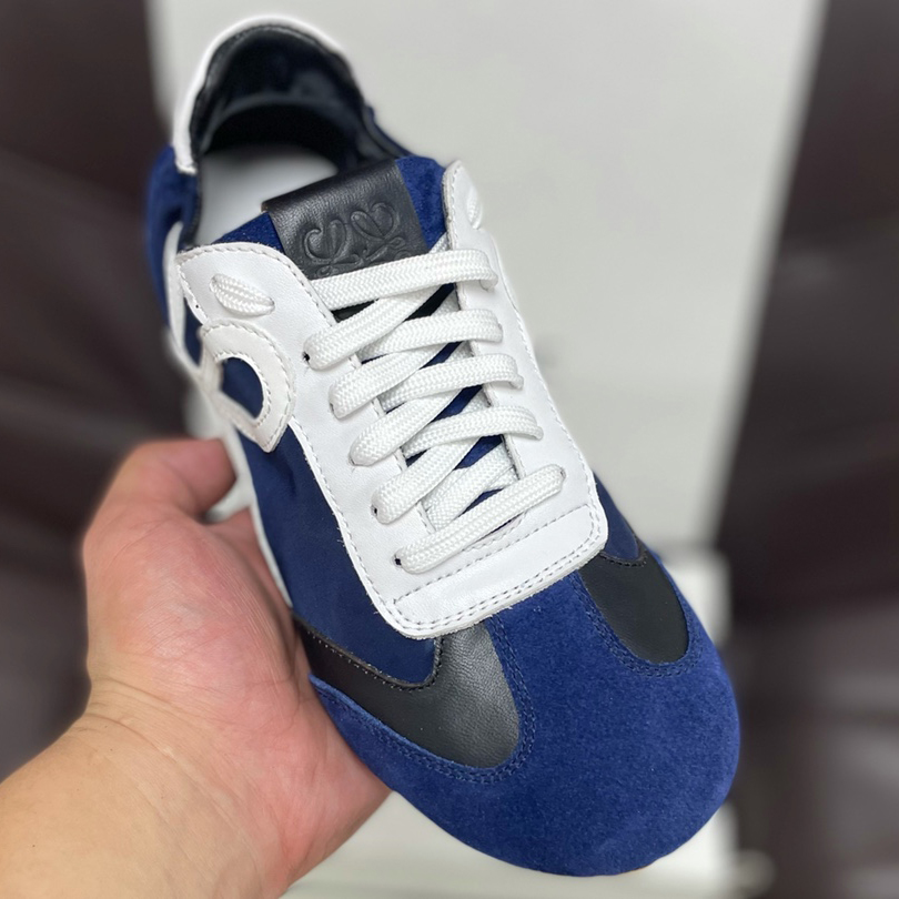 Loewe Ballet Runner In Nylon And Calfskin - DopestKickz